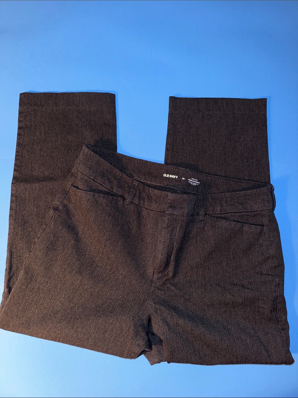 Old Navy High Rise Pixie Straight Pants